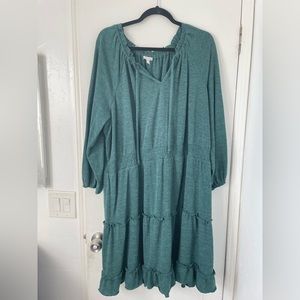 Flowy sweater dress from Maurice’s